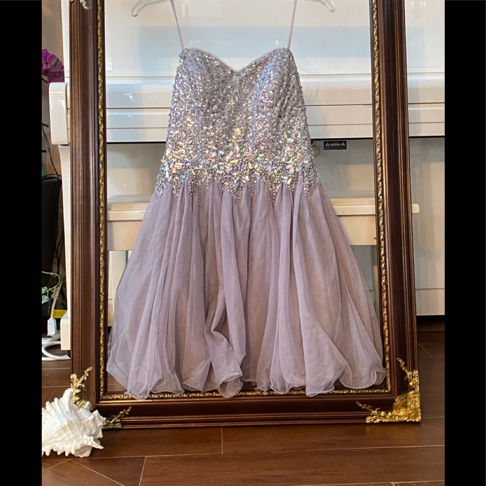 Sequined short dress new w/tags